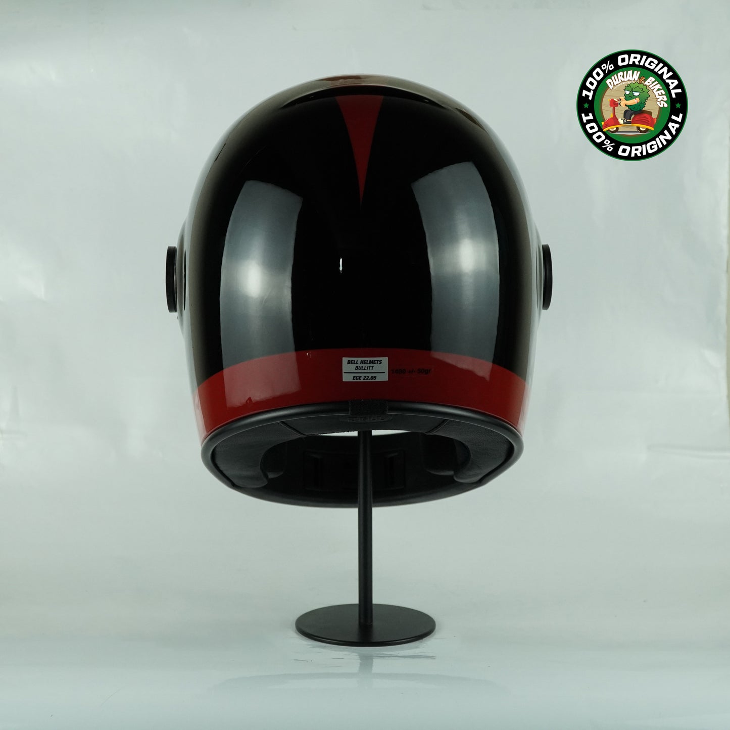 Bell Helmet Bullitt SE (Blazon Gloss Black/Burgundy)