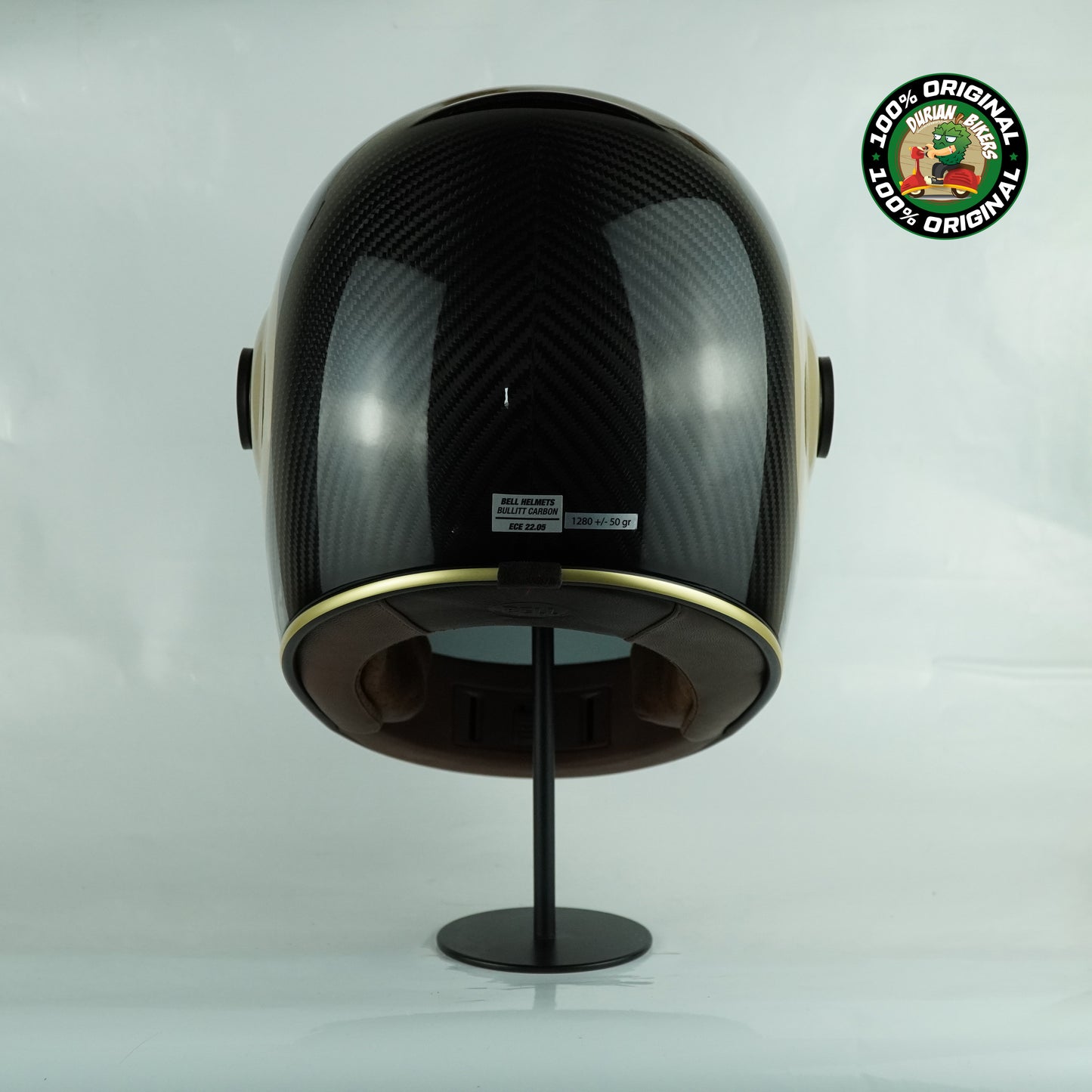 Bell Helmet Bullitt Carbon (TT Gloss Black/Gold)