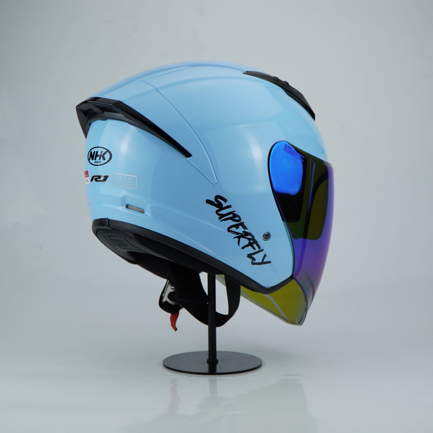 NHK Helmet R1S Solid (T.Blue)