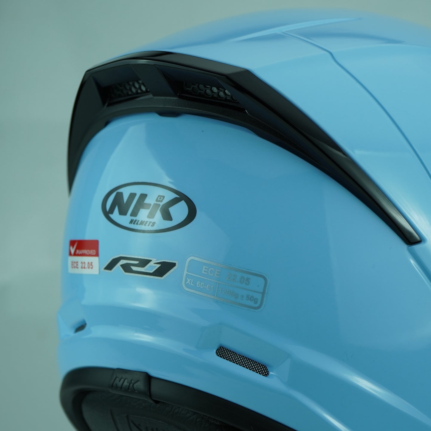 NHK Helmet R1S Solid (T.Blue)