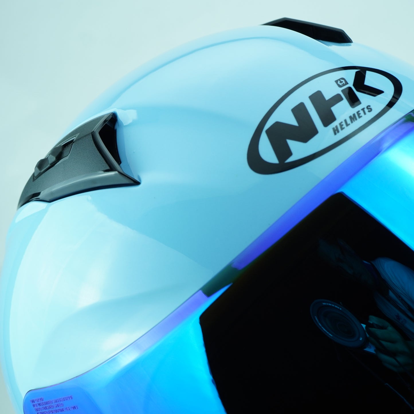 NHK Helmet R1S Solid (T.Blue)