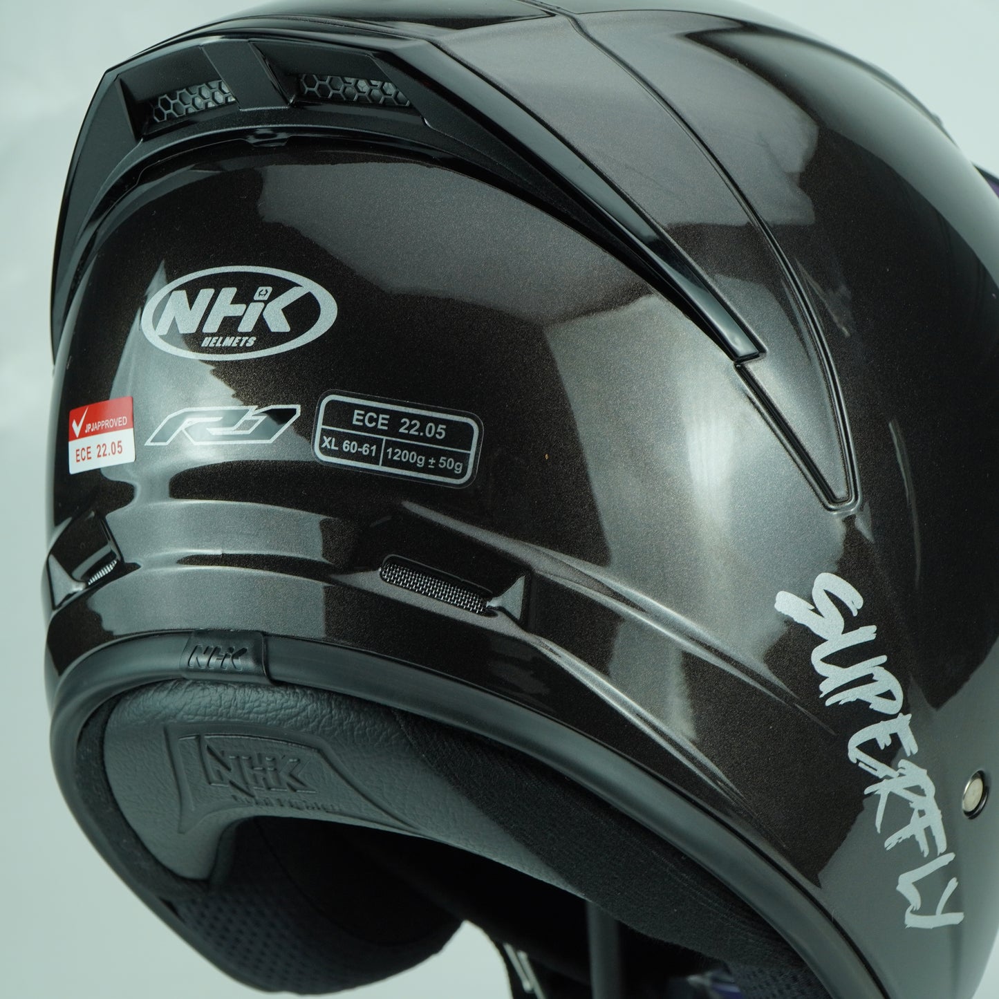 NHK Helmet R1S Solid (Gun Metal)