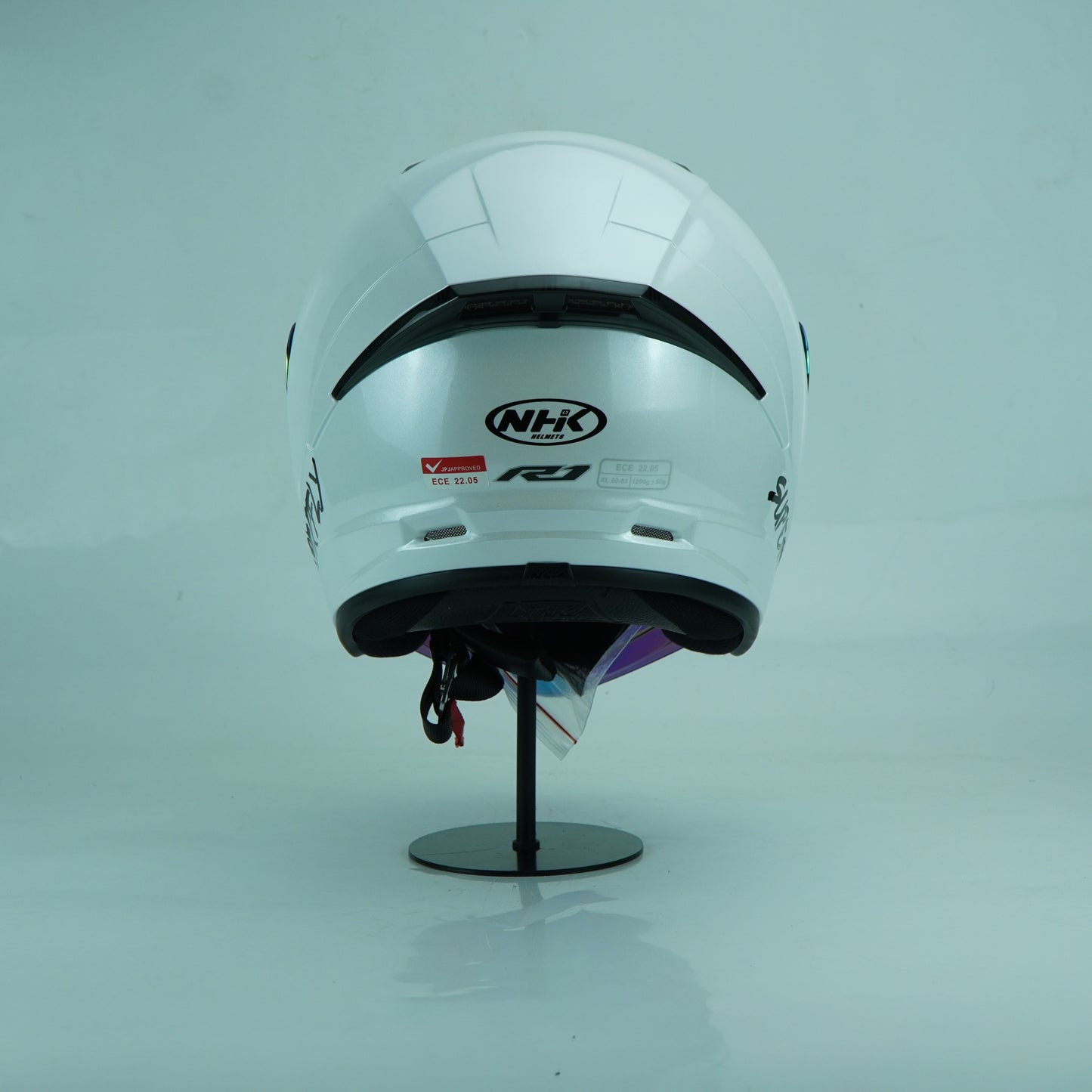 NHK Helmet R1S Solid (Pearl White)