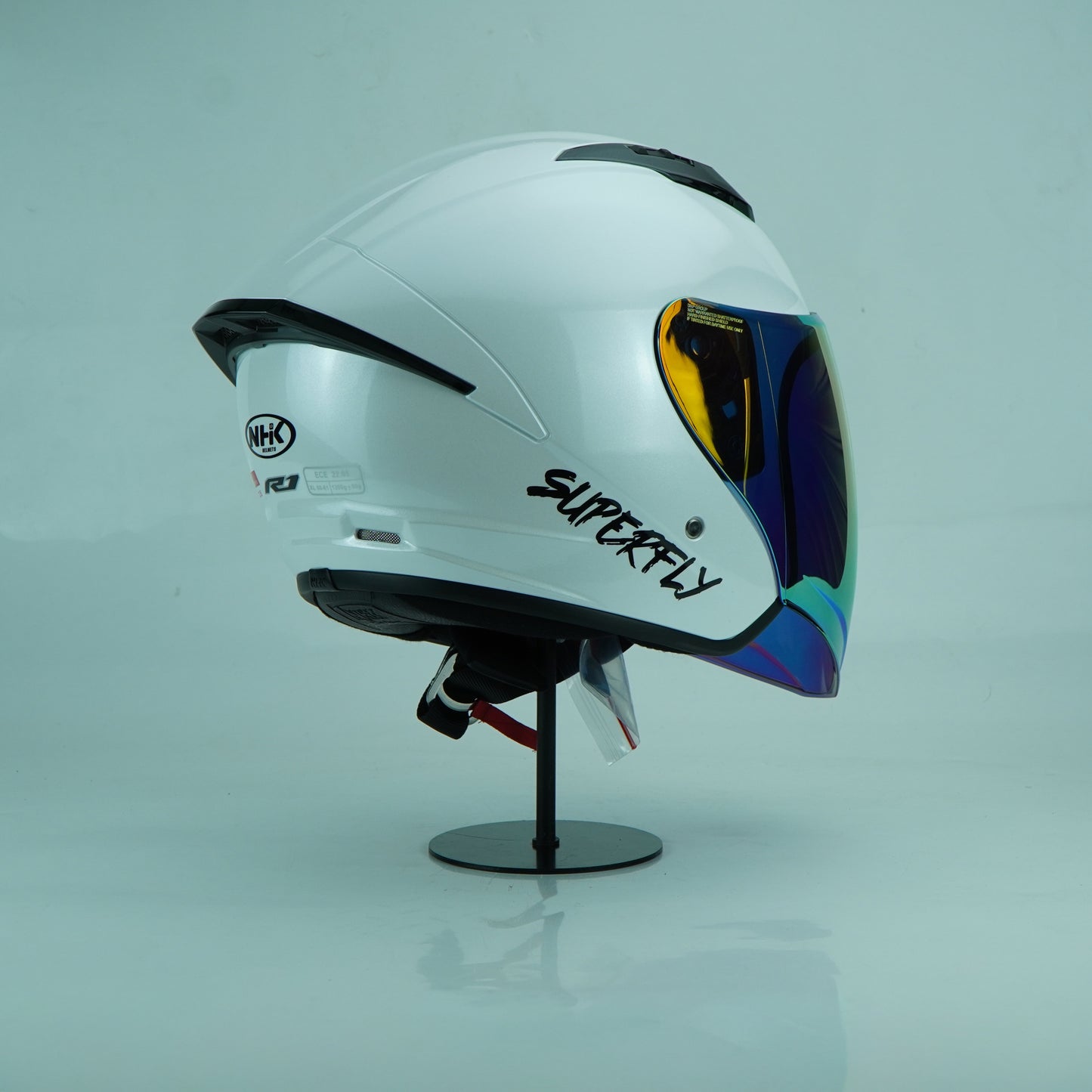NHK Helmet R1S Solid (Pearl White)