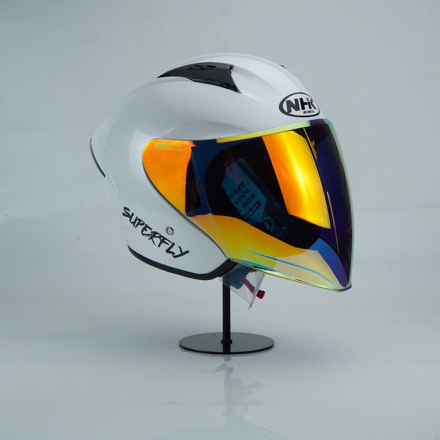 NHK Helmet R1S Solid (Pearl White)