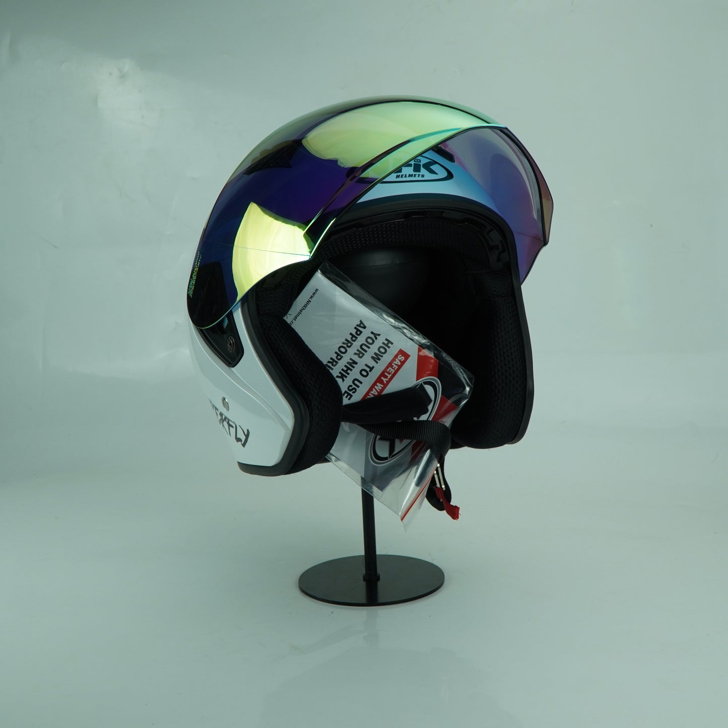 NHK Helmet R1S Solid (Pearl White)