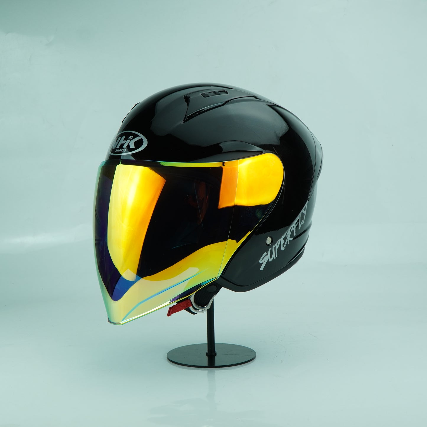 NHK Helmet R1S Solid (Black Denim Mett)