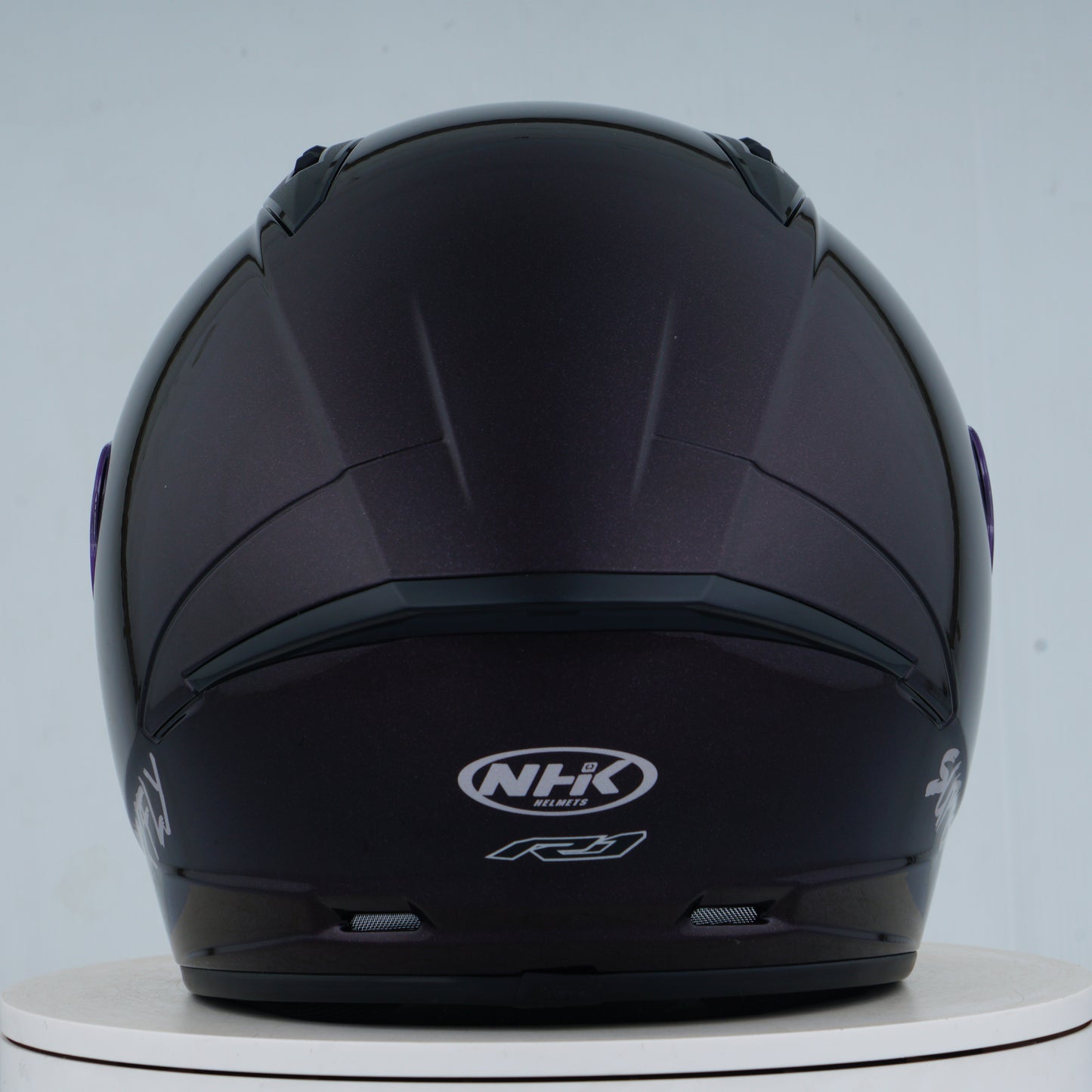 NHK Helmet R1S Solid (Laser Red)