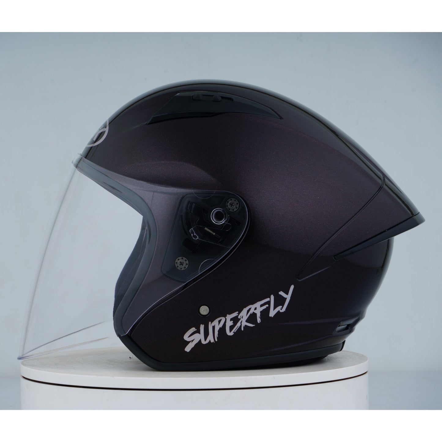 NHK Helmet R1S Solid (Laser Red)