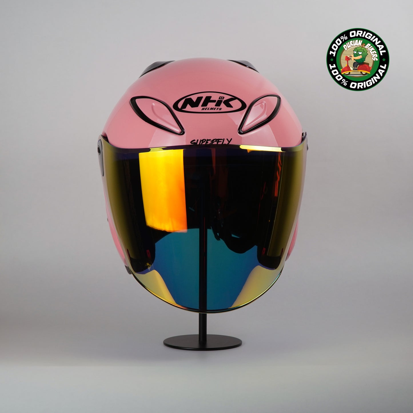 NHK Helmet X SUPERFLY R6 v2 Solid (Nardo Pink Glossy)