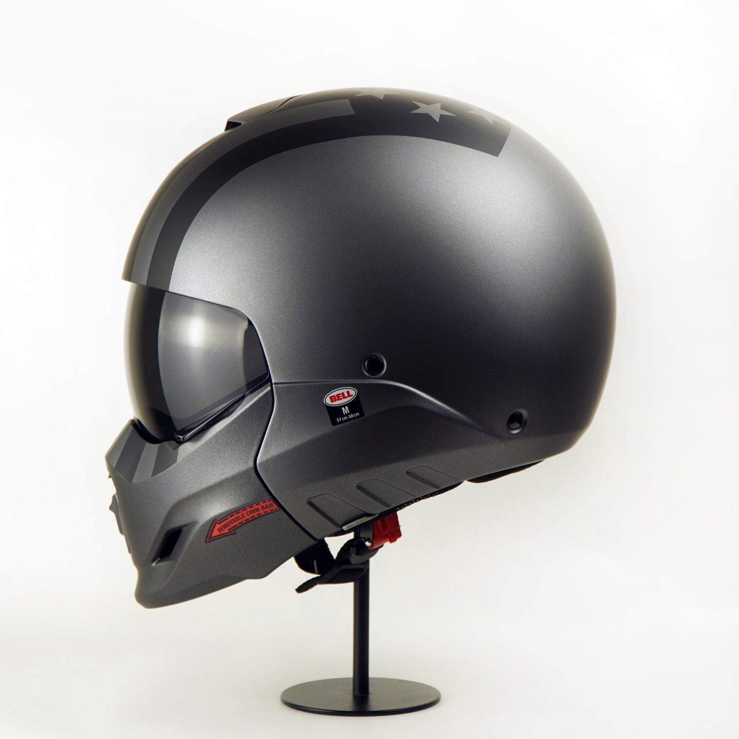 Bell Helmet Broozer (Free Ride Matte Gray/Black)