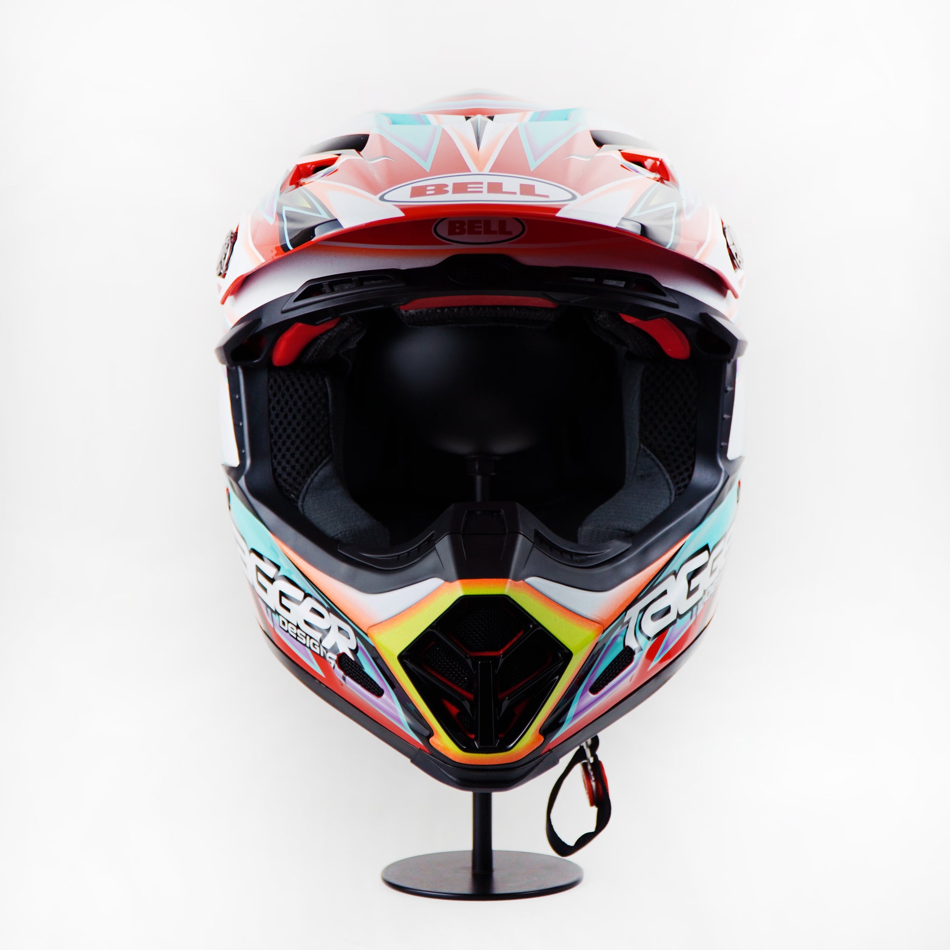 Bell Helmet Moto-9S Flex (Tagger Edge White) – Durian Bikers