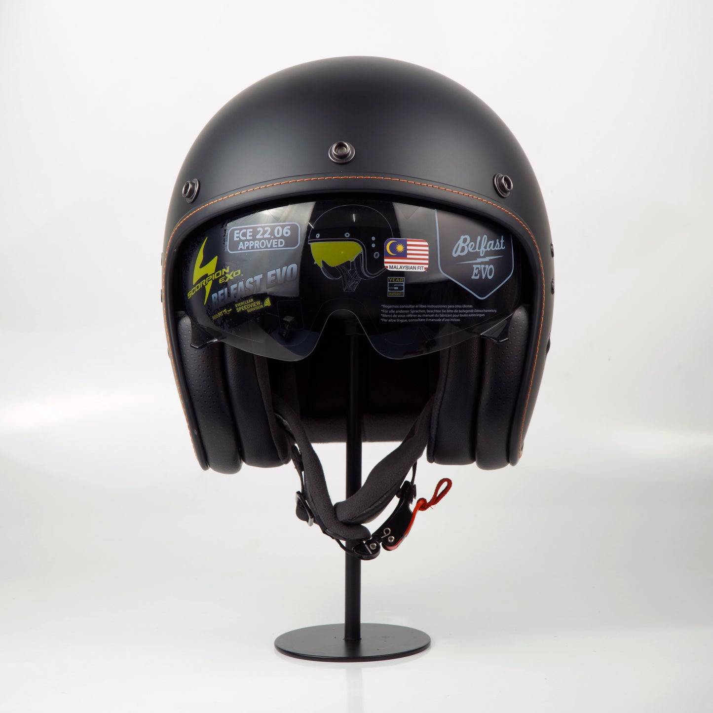 Scorpion Helmet Belfast Evo (Matte Black)