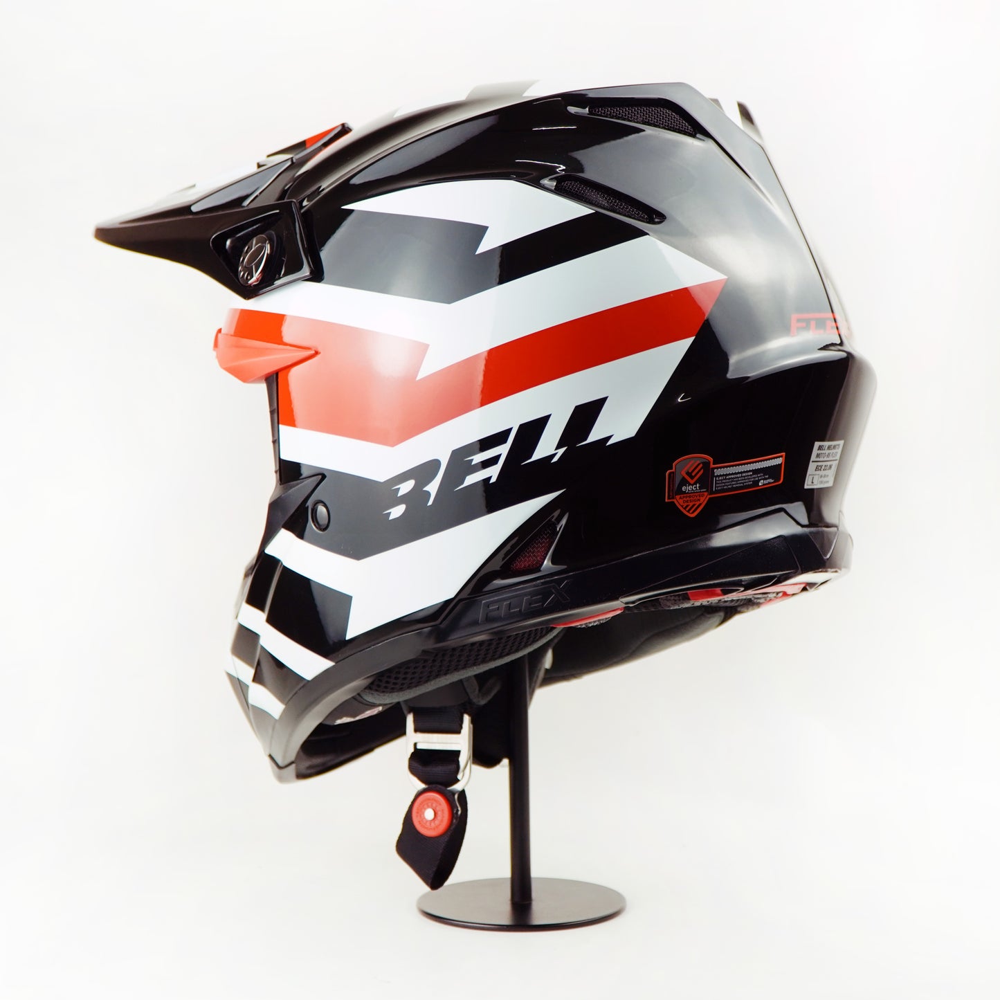 Bell Helmet Moto-9S Flex (Banshee Black/Red)