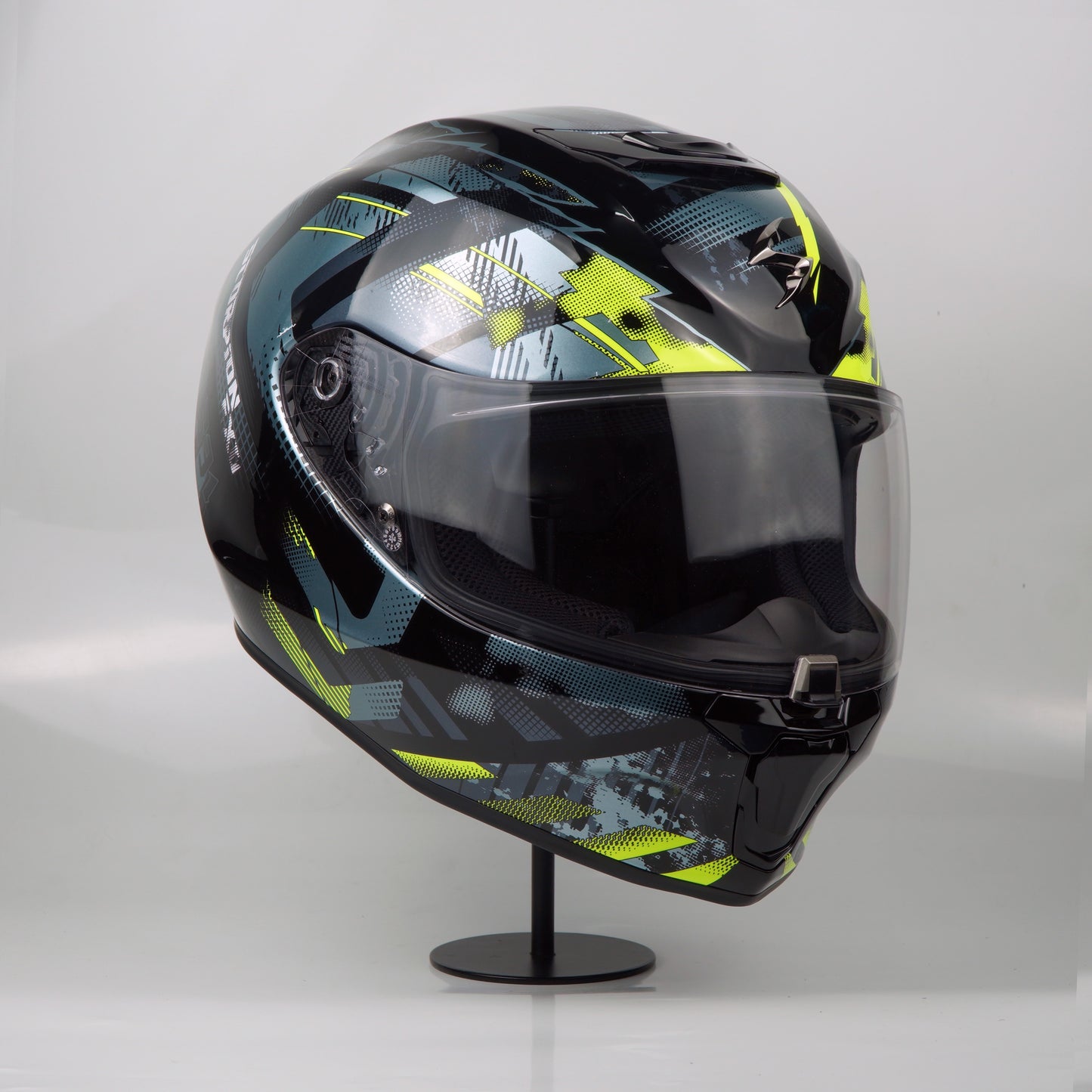 Scorpion Helmet Exo-391 Clutter (Black/Neon Yellow)