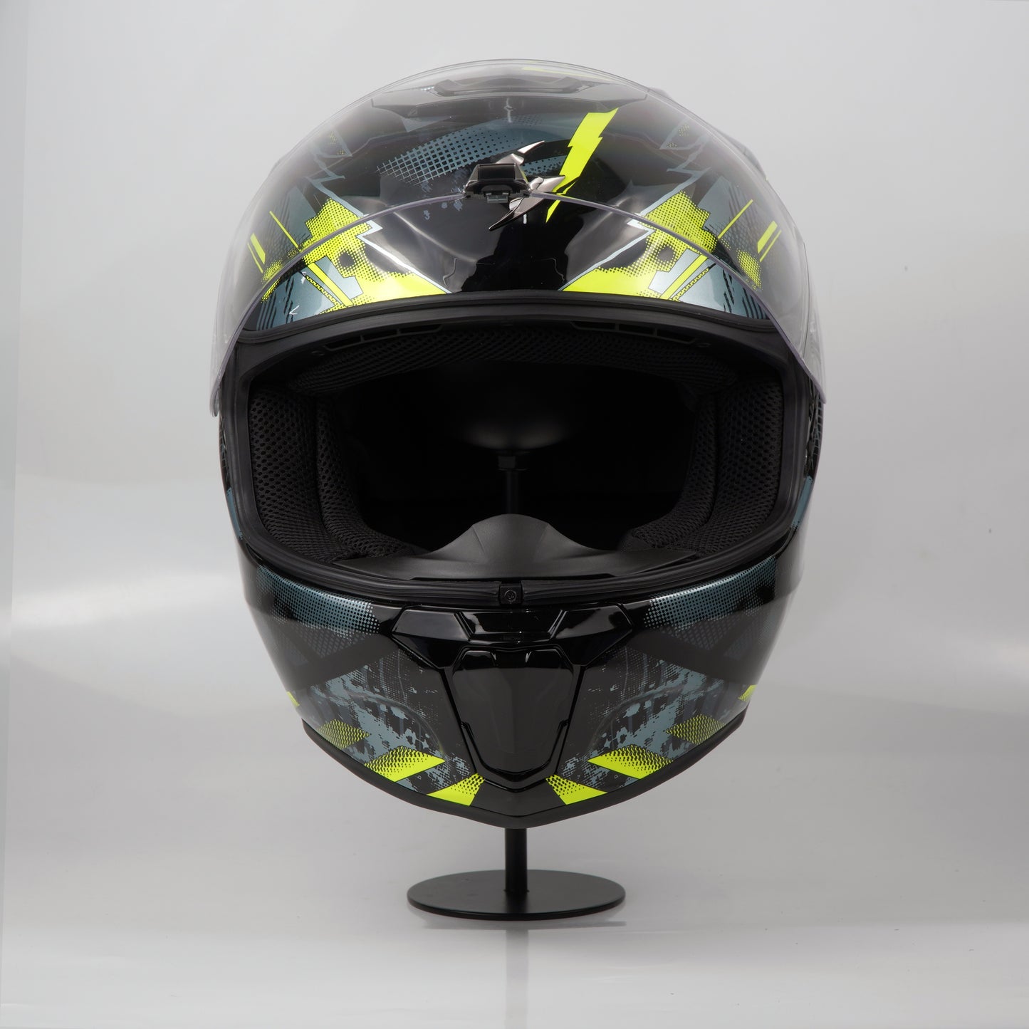 Scorpion Helmet Exo-391 Clutter (Black/Neon Yellow)