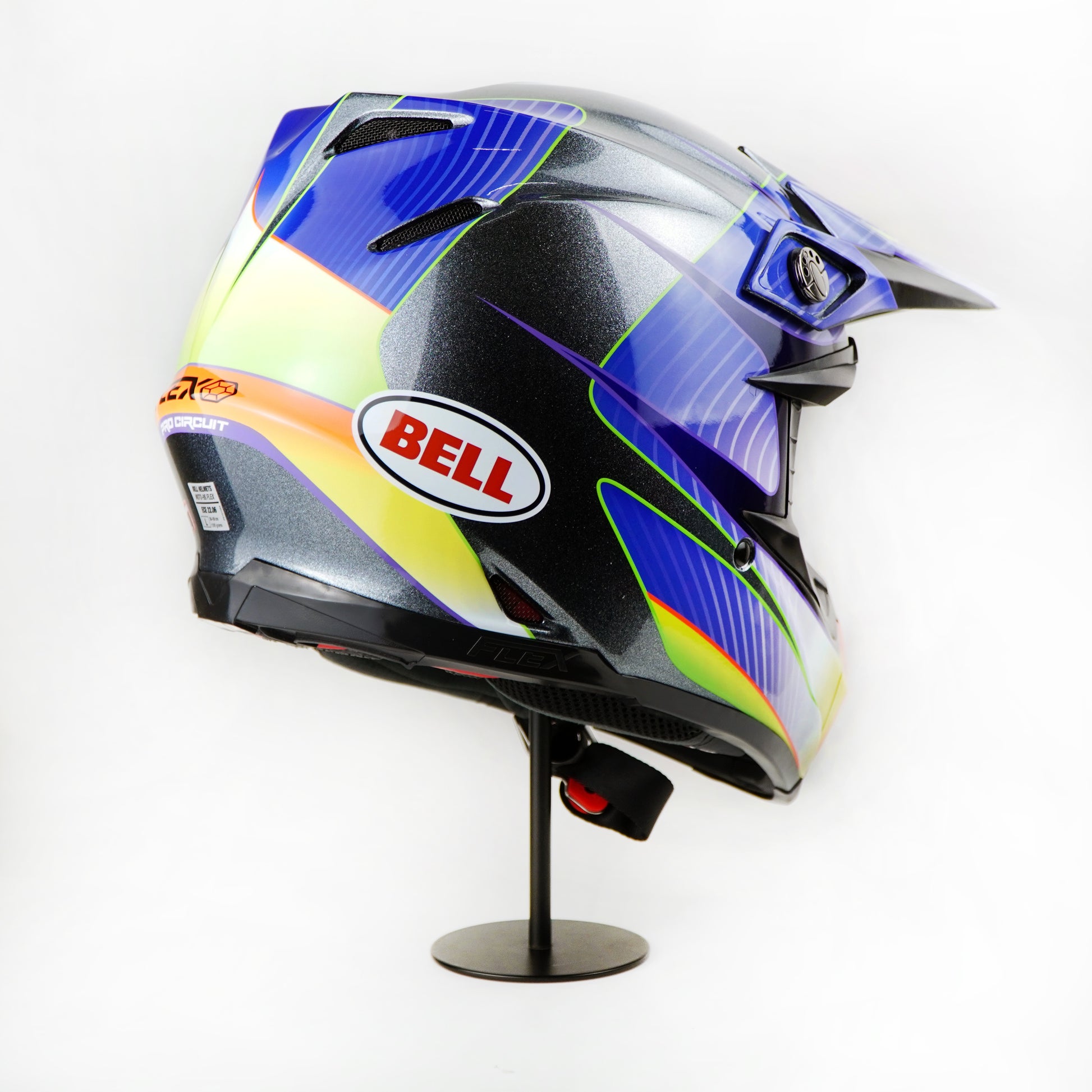 2023 bell helmets Bell Helmet Moto-9S Flex (Pro Circuit 2023 METFL) – Durian Bikers
