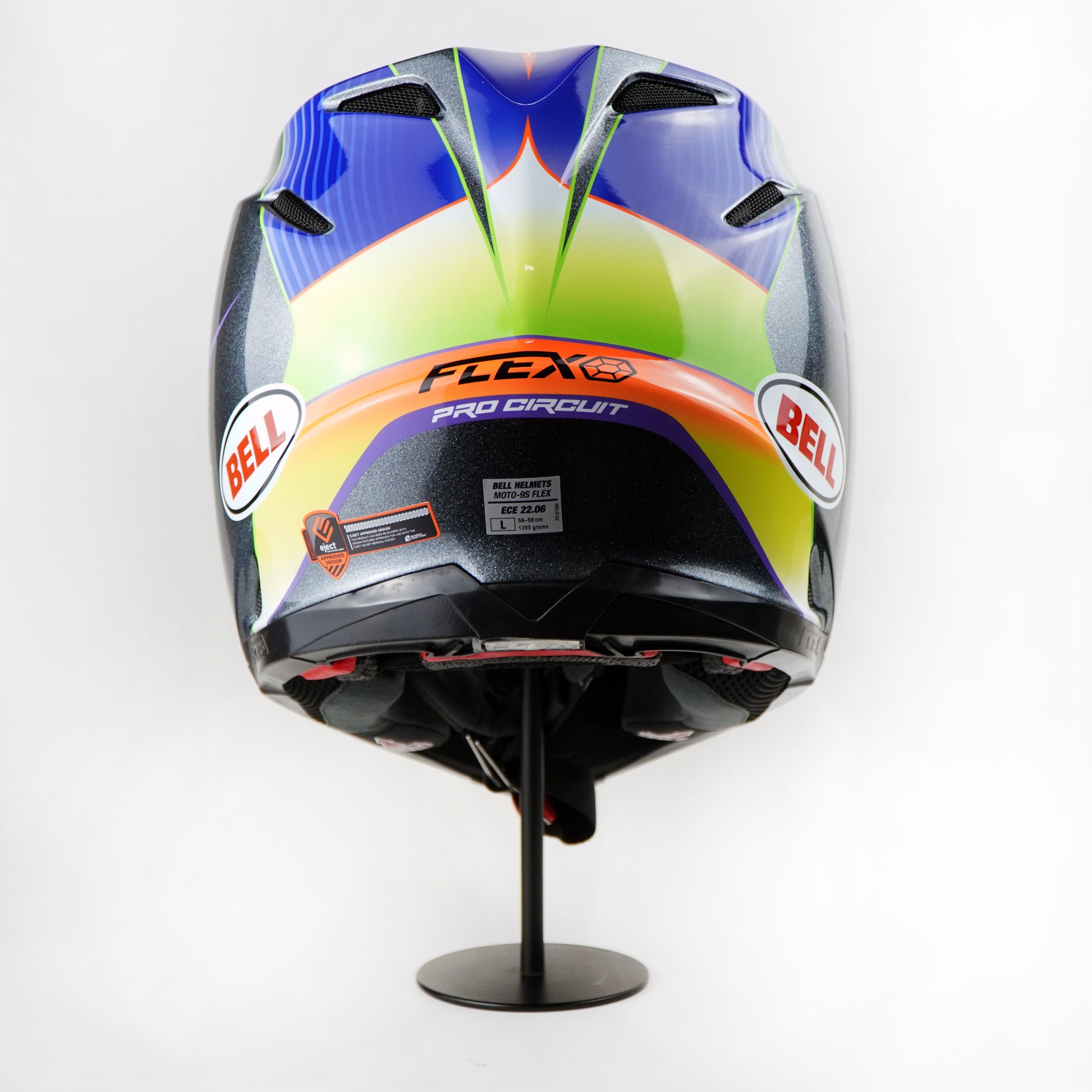 bell full flex helmet australia Bell Helmet Moto-9S Flex (Pro Circuit 2023 METFL) – Durian Bikers