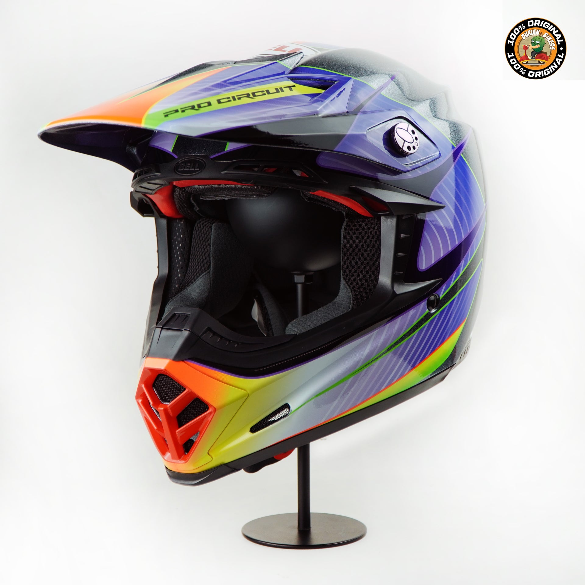 Bell Helmet Moto-9S Flex (Pro Circuit 2023 METFL) – Durian Bikers