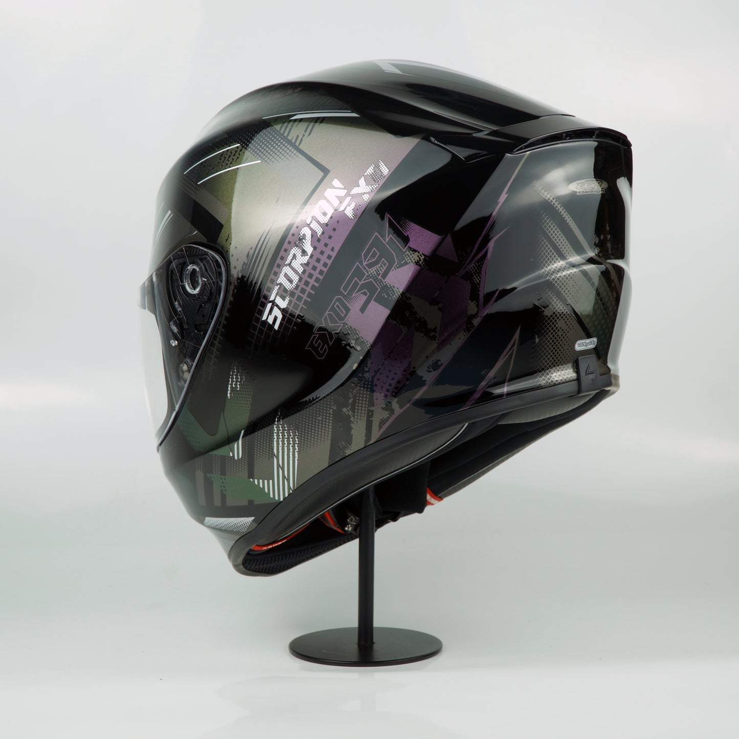 Scorpion Helmet Exo-391 Clutter (Black/Chameleon)