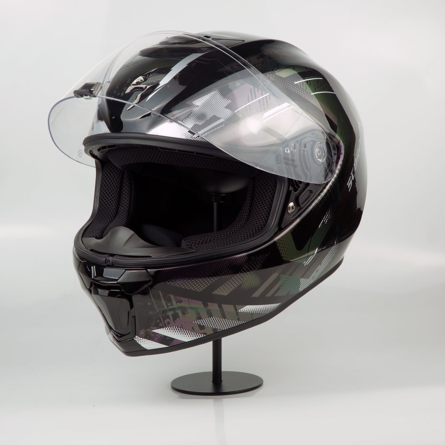 Scorpion Helmet Exo-391 Clutter (Black/Chameleon)