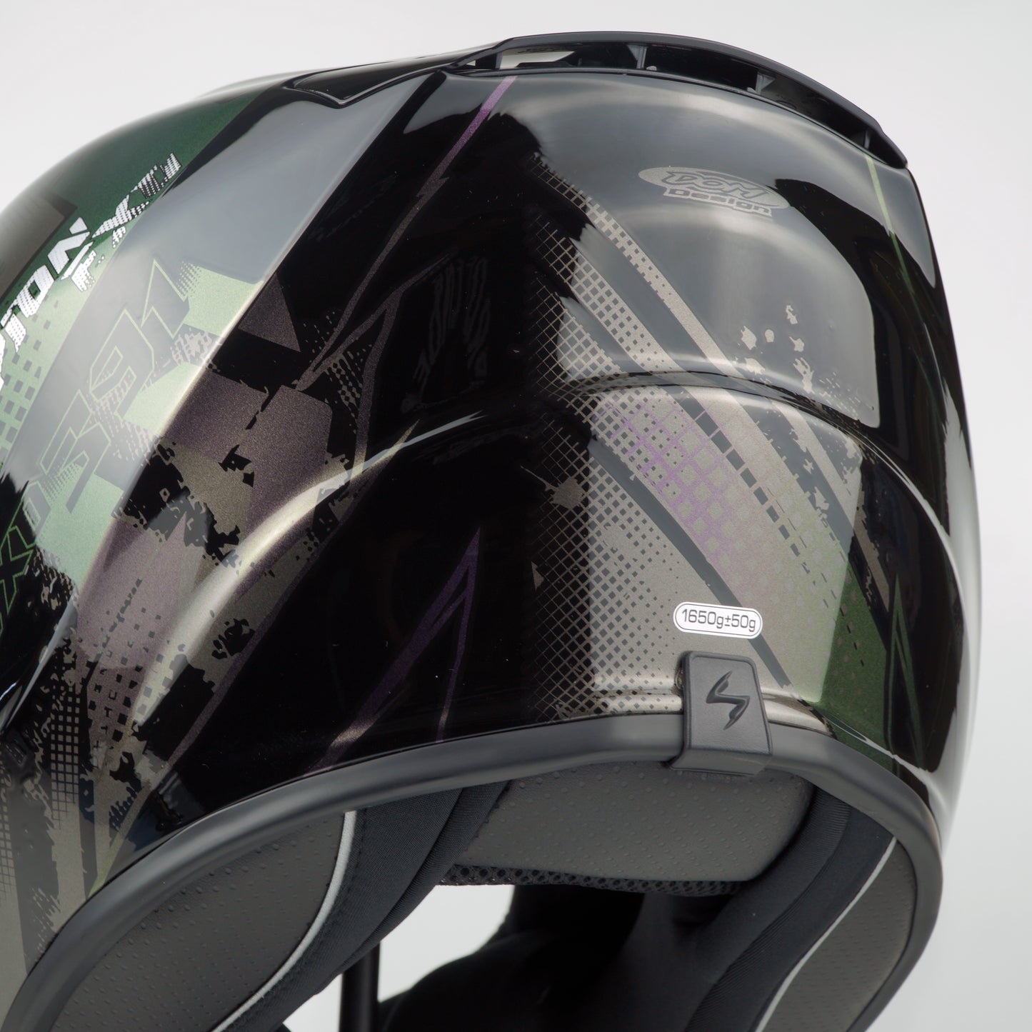 Scorpion Helmet Exo-391 Clutter (Black/Chameleon)