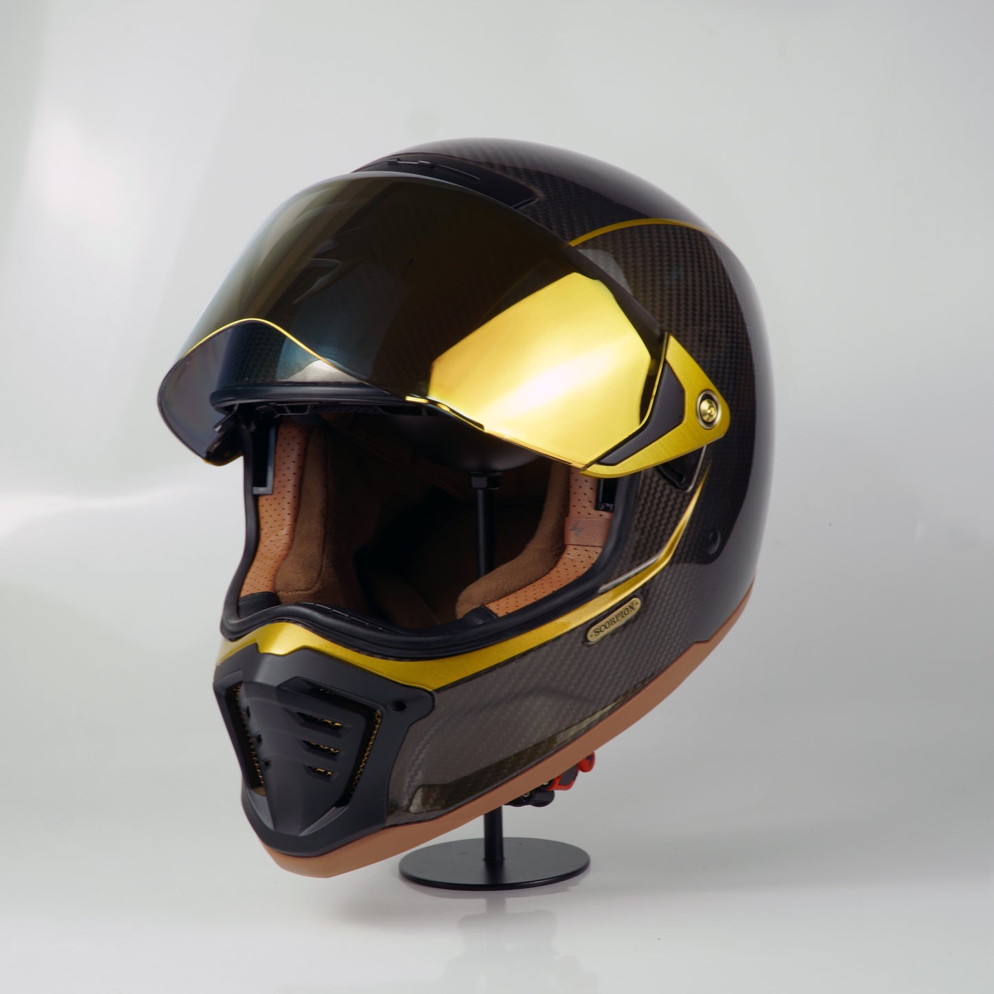 Scorpion Helmet Exo-HX1 Carbon SE (Black/Gold)