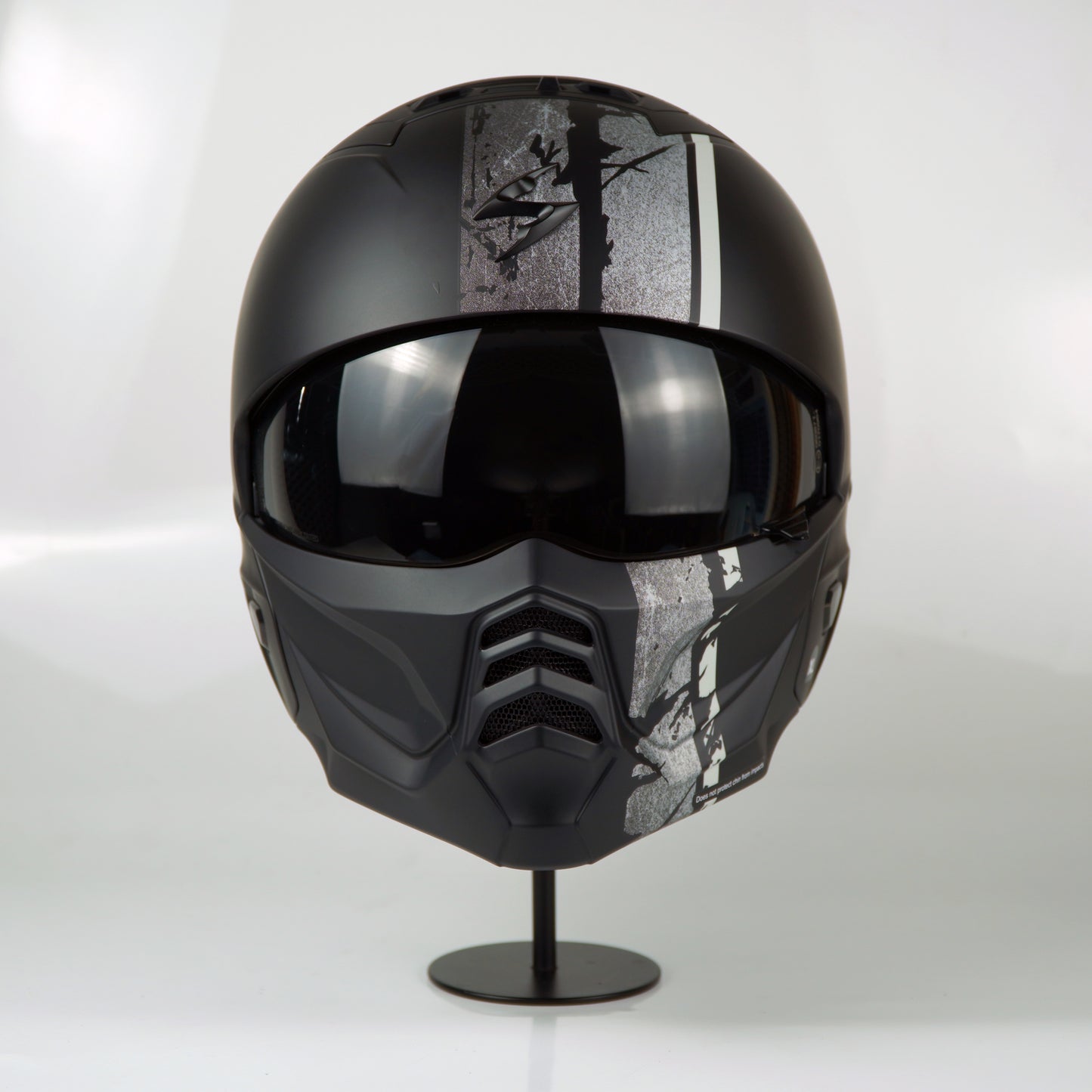 Scorpion Helmet Exo-Combat II (Lord Matte Black/Silver)