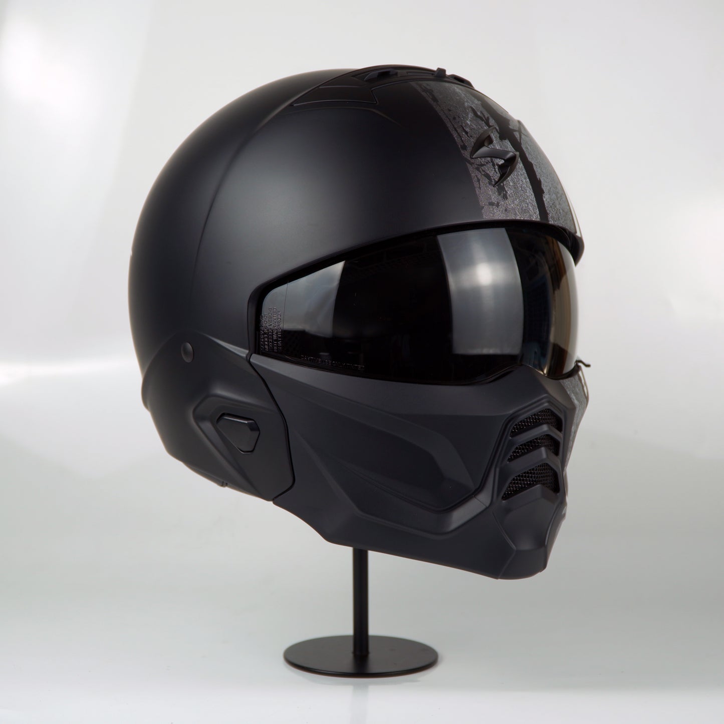 Scorpion Helmet Exo-Combat II (Lord Matte Black/Silver)