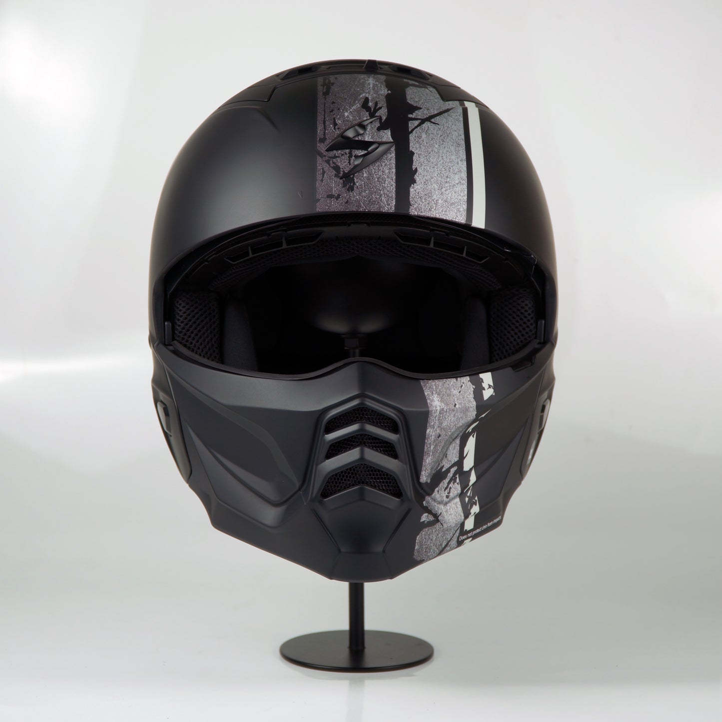 Scorpion Helmet Exo-Combat II (Lord Matte Black/Silver)