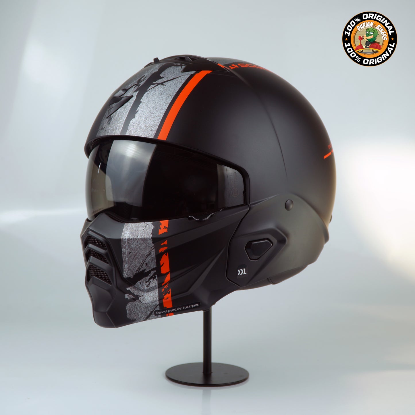 Scorpion Helmet Exo-Combat II (Lord Matte Black/Red)