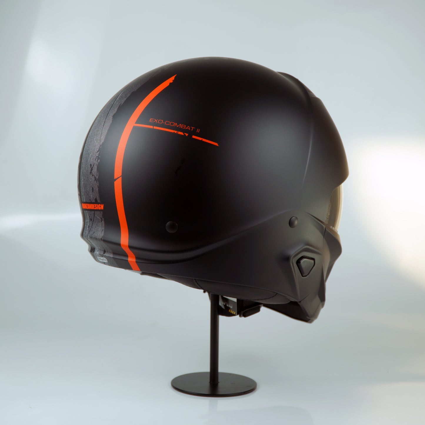 Scorpion Helmet Exo-Combat II (Lord Matte Black/Red)