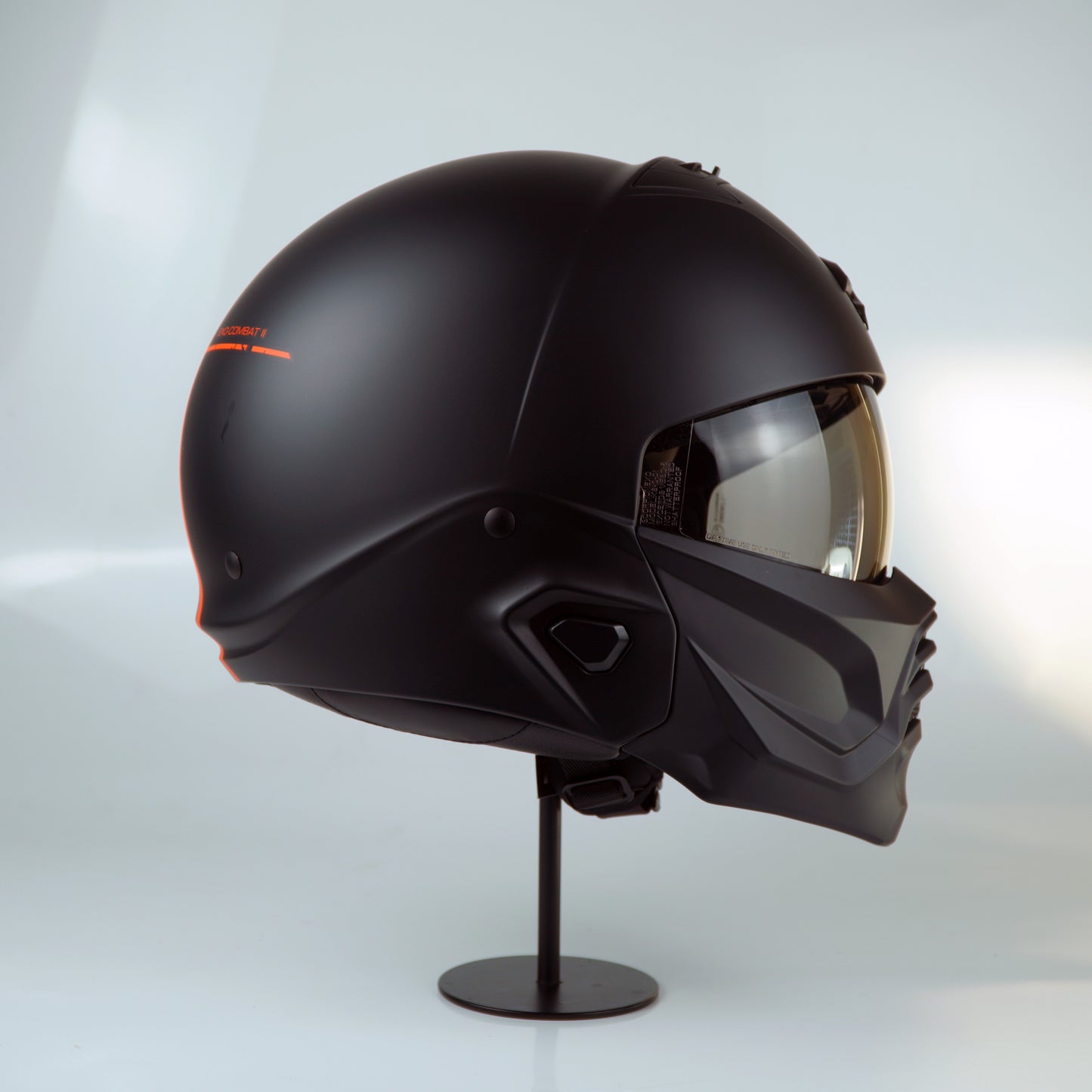 Scorpion Helmet Exo-Combat II (Lord Matte Black/Red)