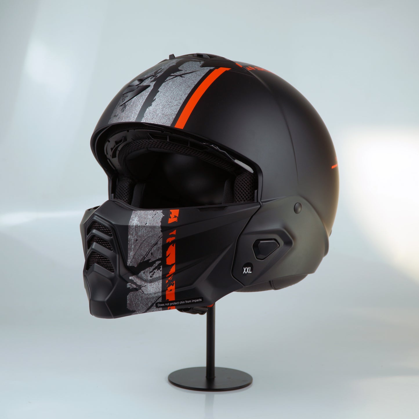 Scorpion Helmet Exo-Combat II (Lord Matte Black/Red)