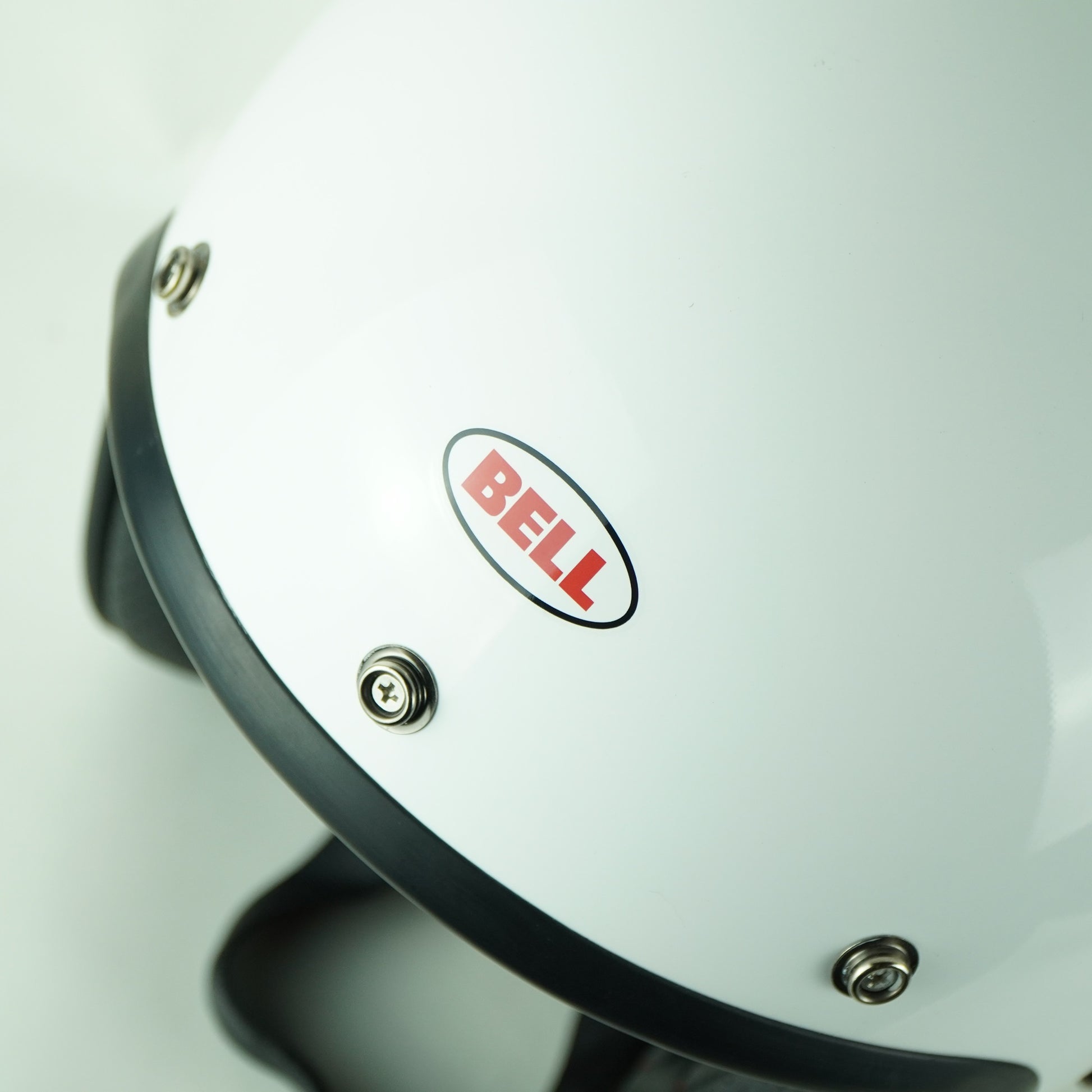 bell custom 500 helmet vintage white m Bell Helmet Custom 500 (Solid Vintage White) – Durian Bikers