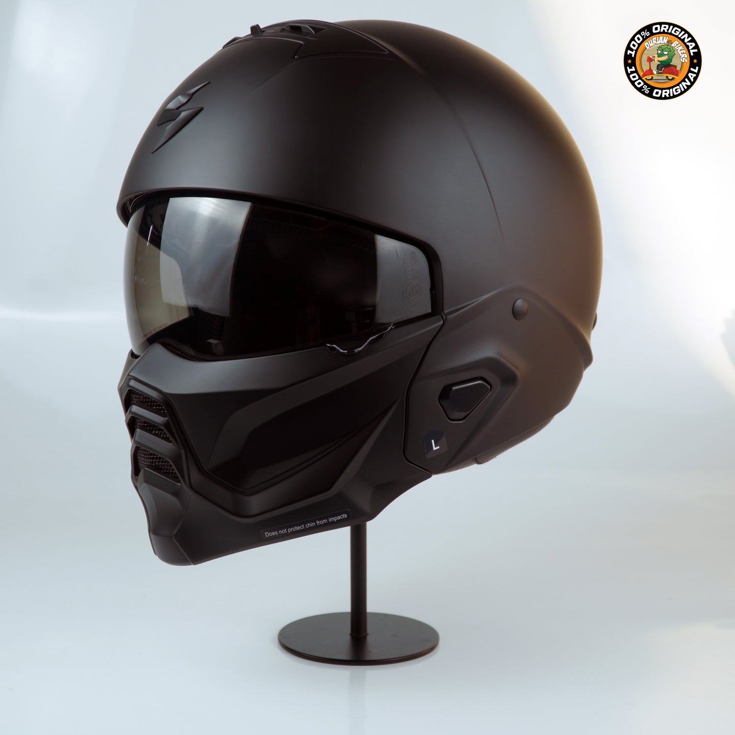 Scorpion Helmet Exo-Combat II (Solid Matte Black)