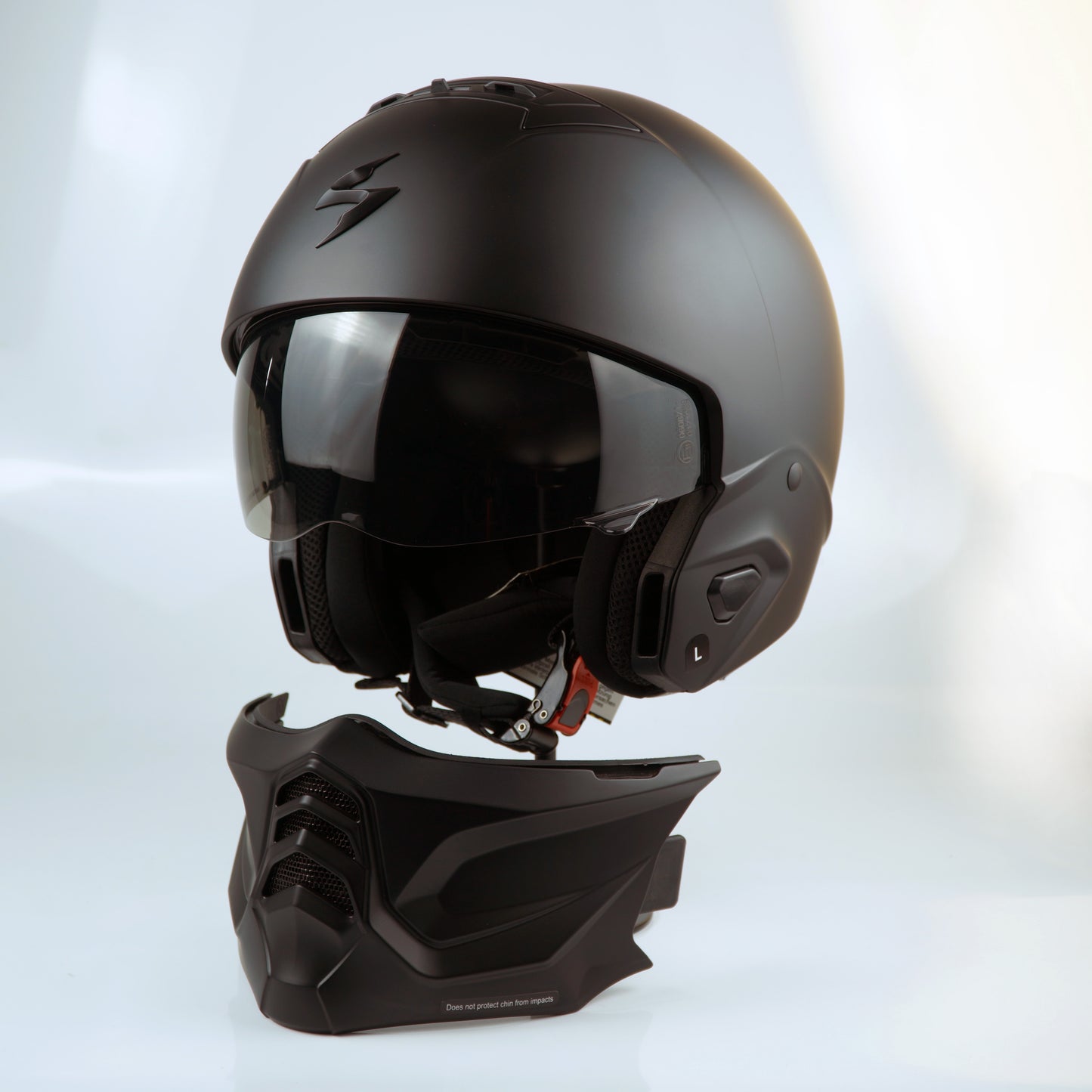 Scorpion Helmet Exo-Combat II (Solid Matte Black)