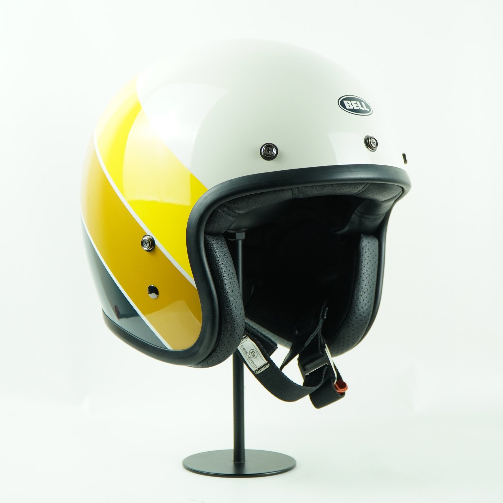 bell helmet custom 500 visor Bell Helmet Custom 500 (Riff Gloss Sand/Yellow) – Durian Bikers