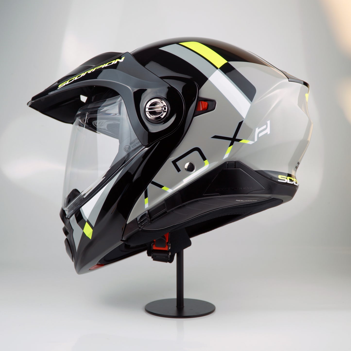 Scorpion Helmet ADX-2 (Galane Gray/Black/Neon Yellow)