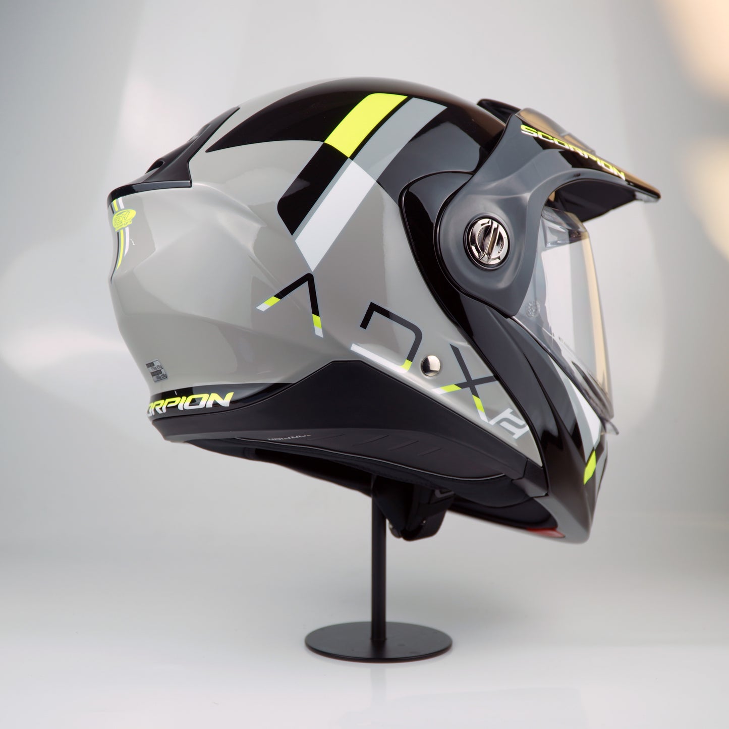 Scorpion Helmet ADX-2 (Galane Gray/Black/Neon Yellow)