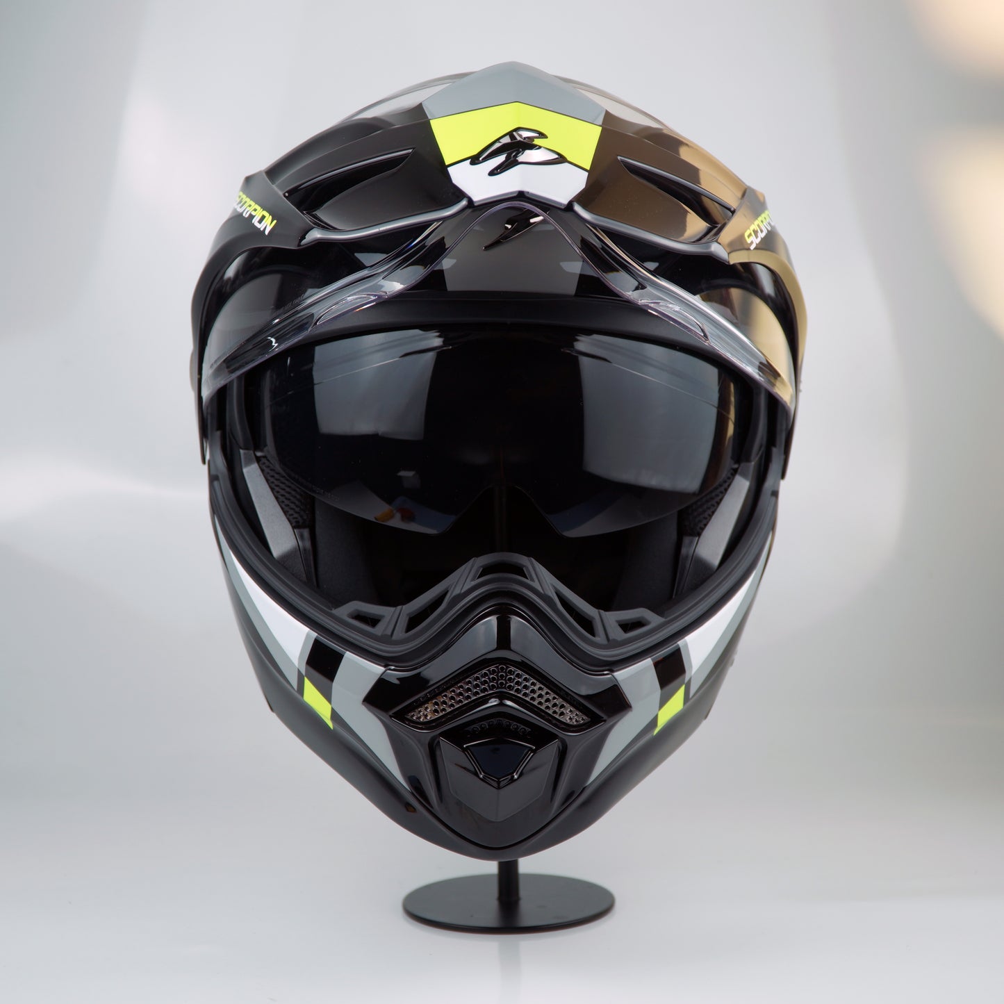 Scorpion Helmet ADX-2 (Galane Gray/Black/Neon Yellow)