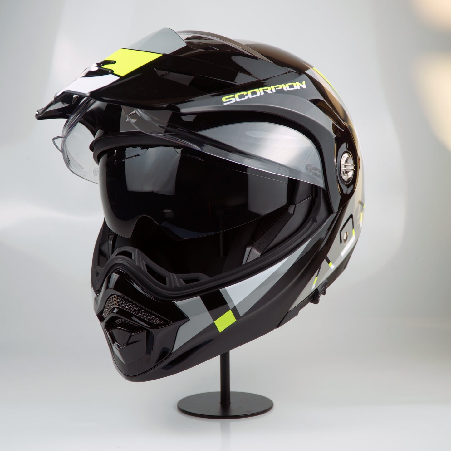 Scorpion Helmet ADX-2 (Galane Gray/Black/Neon Yellow)