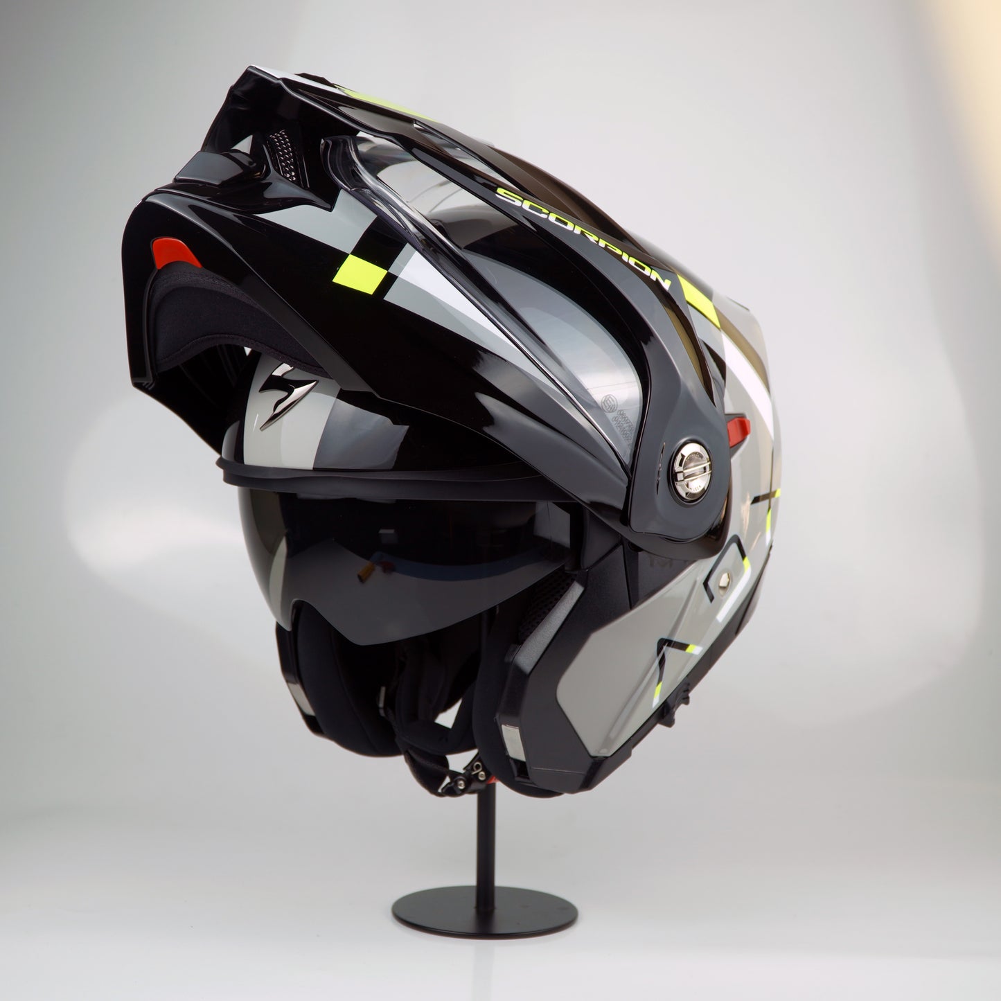 Scorpion Helmet ADX-2 (Galane Gray/Black/Neon Yellow)