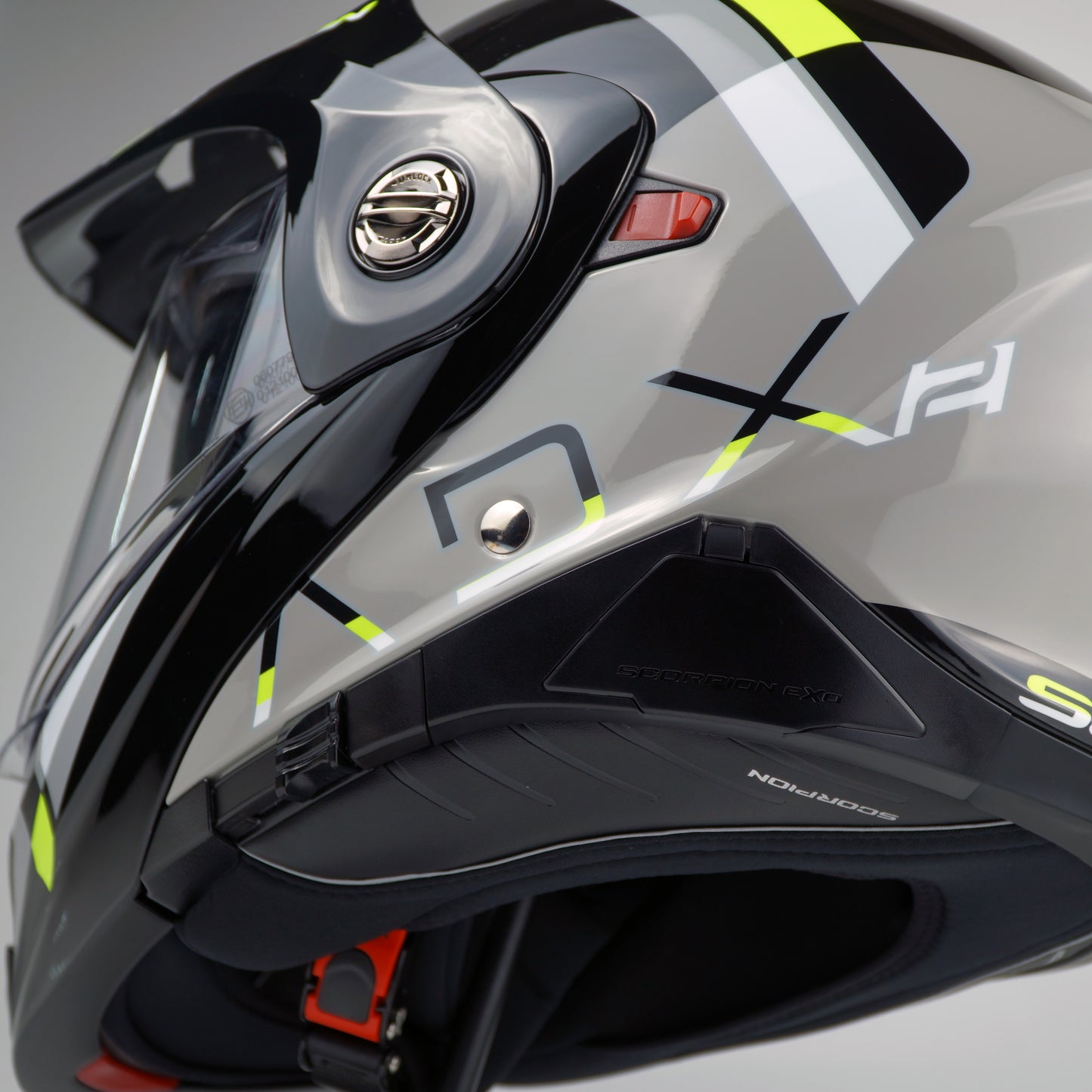 Scorpion Helmet ADX-2 (Galane Gray/Black/Neon Yellow)