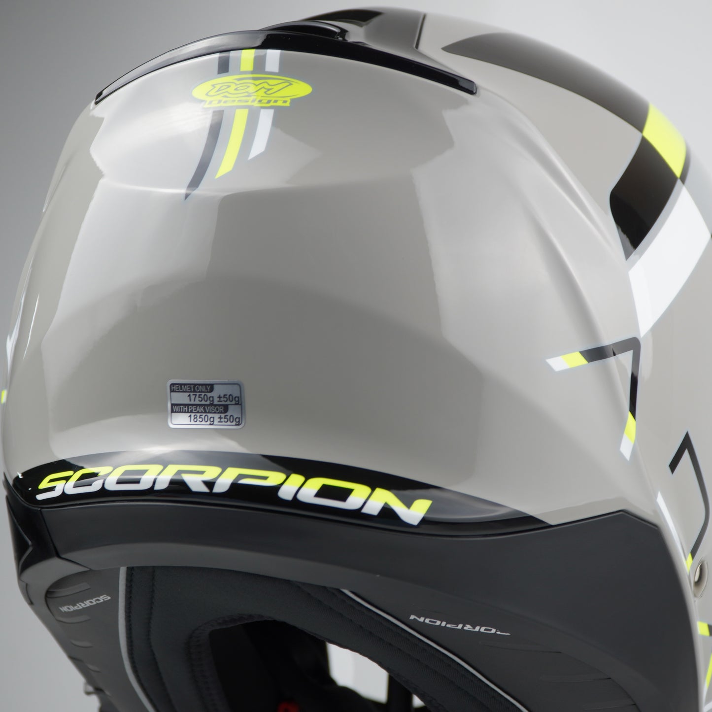 Scorpion Helmet ADX-2 (Galane Gray/Black/Neon Yellow)