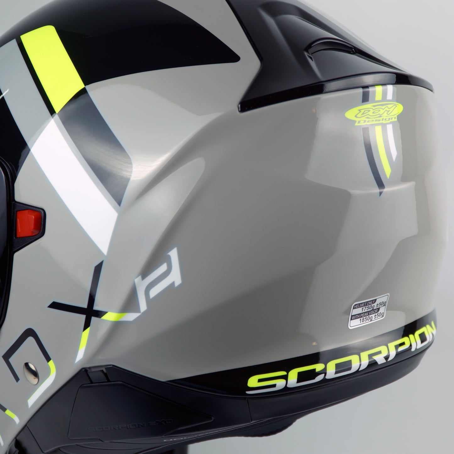 Scorpion Helmet ADX-2 (Galane Gray/Black/Neon Yellow)