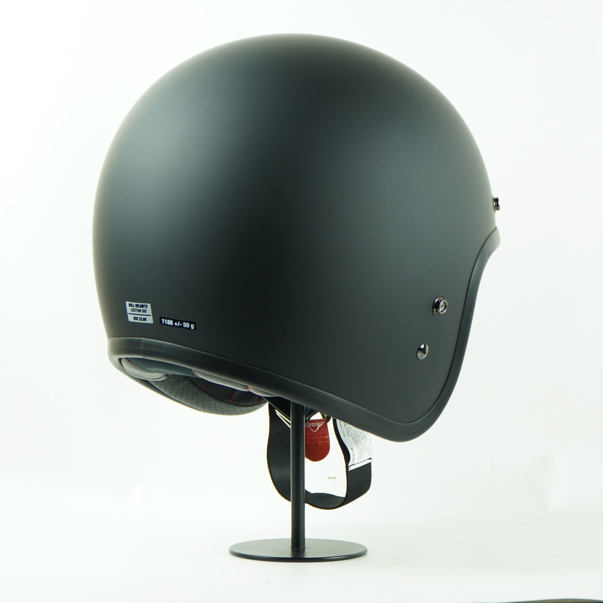 bell 500 helmet shield Bell Helmet Custom 500 (Solid Matte Black) – Durian Bikers