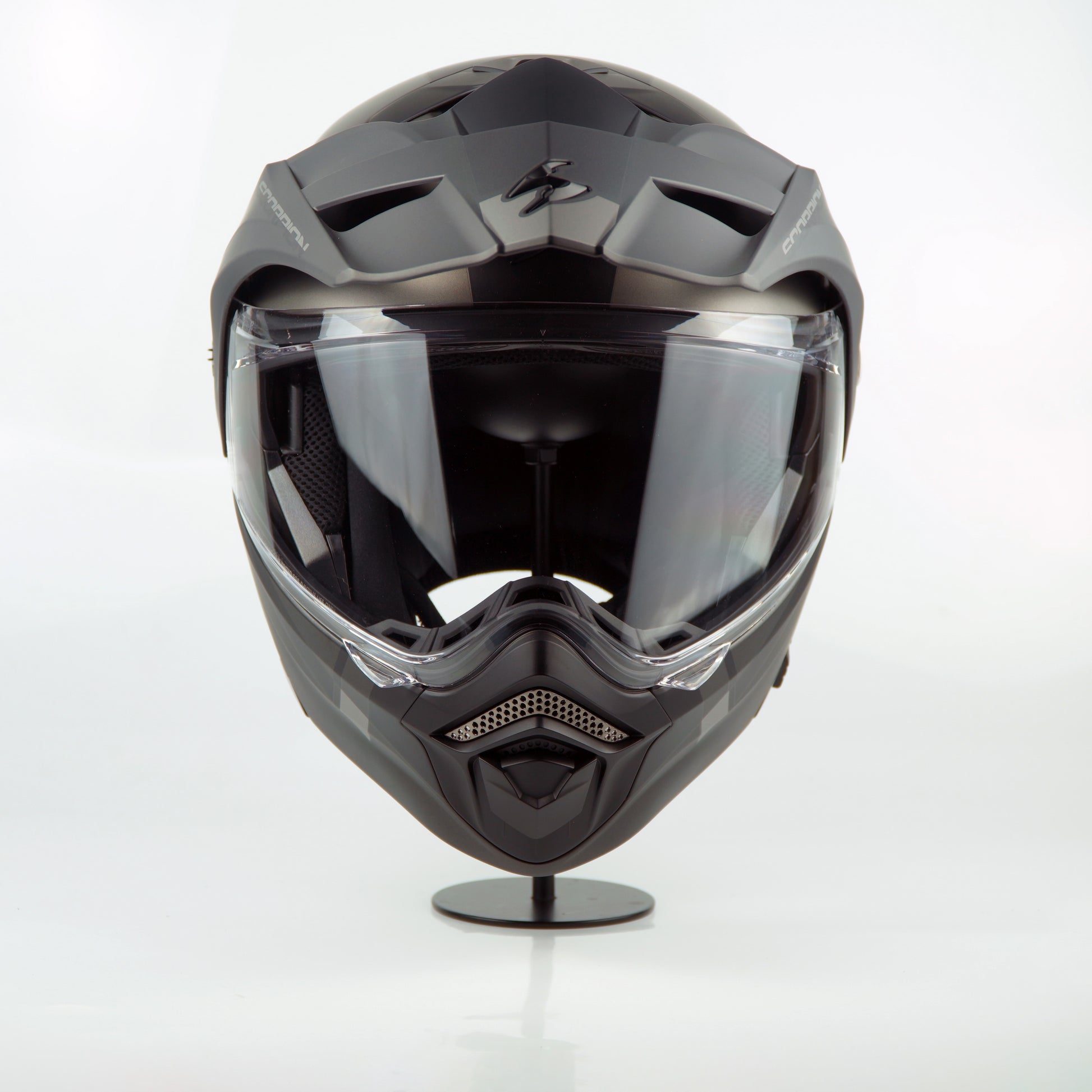 Scorpion Helmet ADX-2 (Galane Matte Black/Silver) – Durian Bikers Scorpion Helmet ADX-2 (Galane Matte Black/Silver) – Durian Bikers