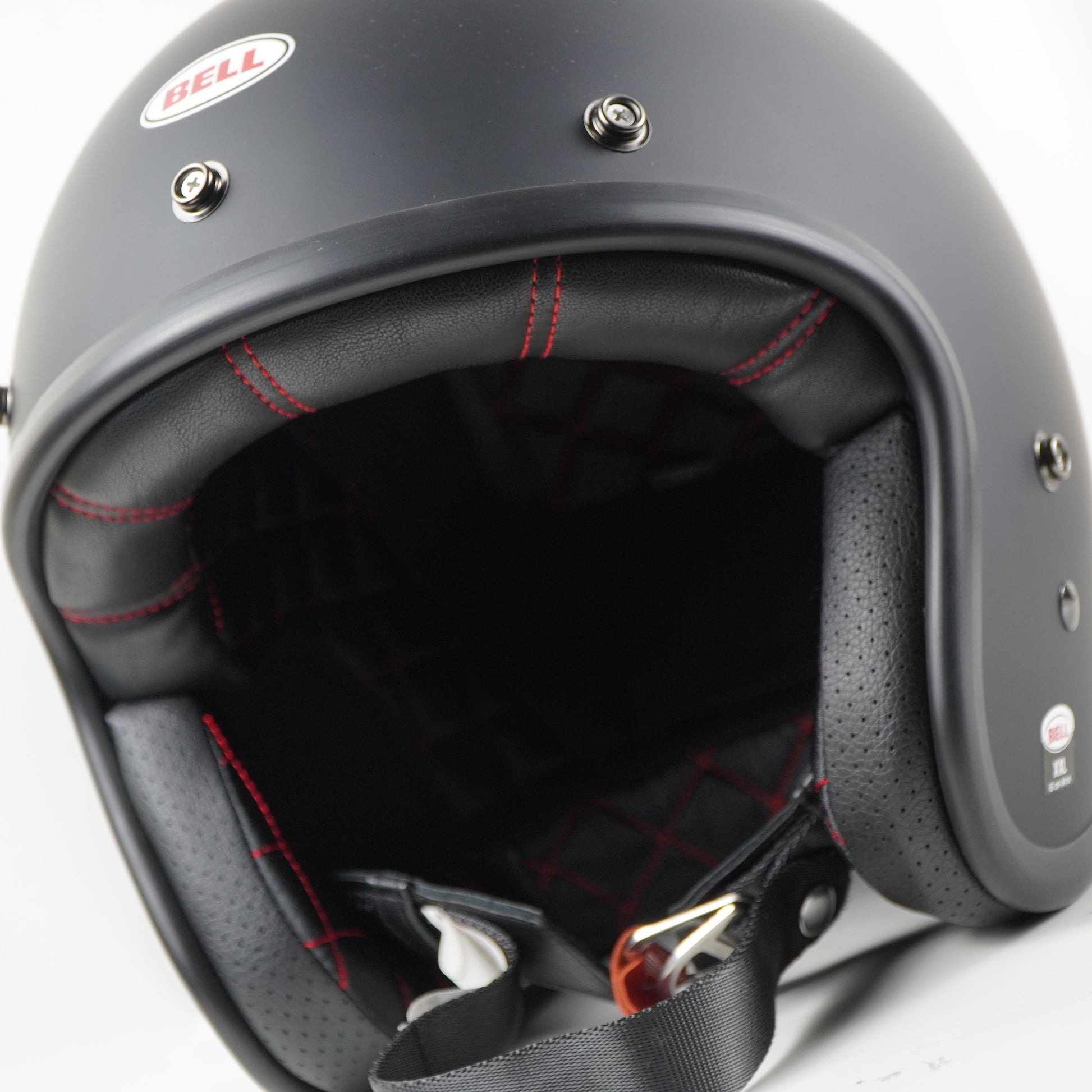 Bell Helmet Custom 500 (Solid Matte Black) – Durian Bikers Bell Helmet Custom 500 (Solid Matte Black) – Durian Bikers