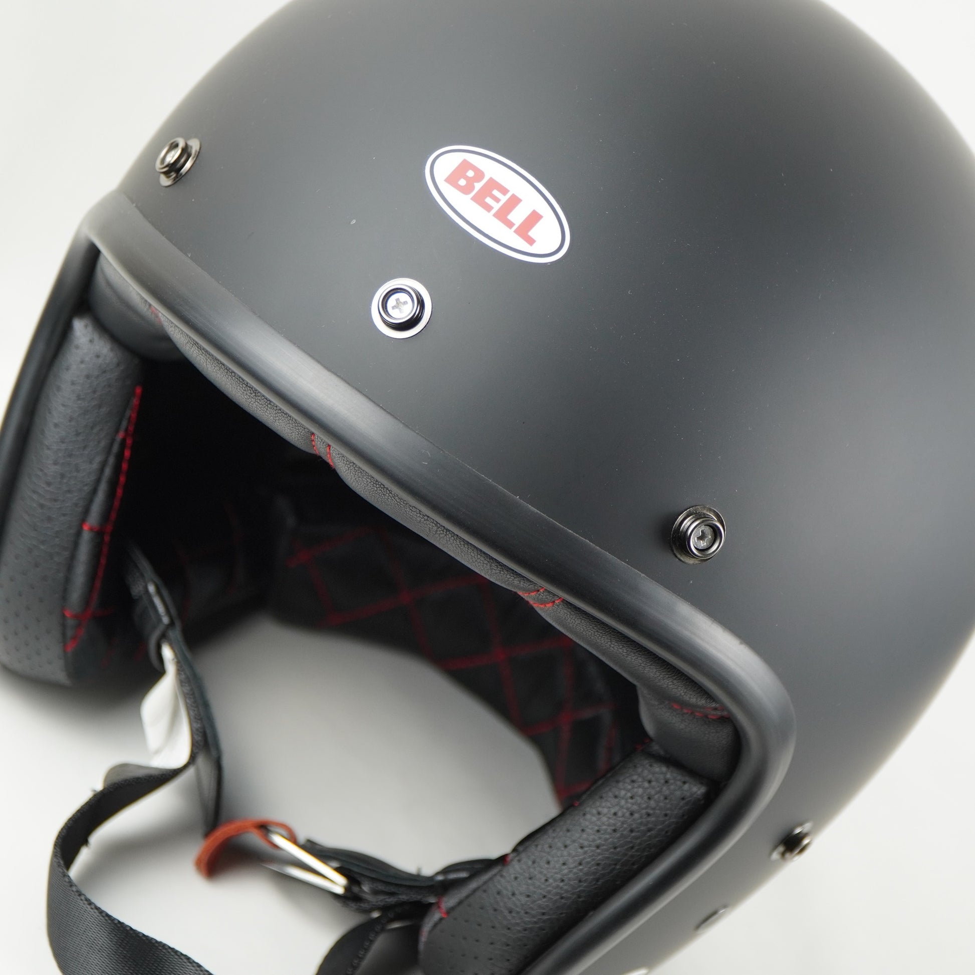 bell custom 500 carbon helmet ton up Bell Helmet Custom 500 (Solid Matte Black) – Durian Bikers